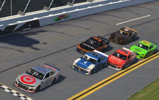 Five-car fight